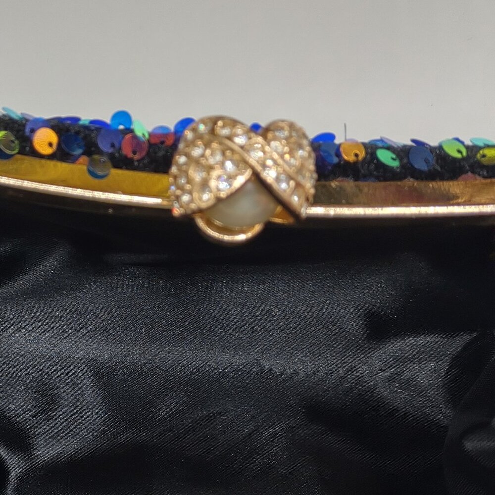 Exquisite Sequin Clutch Evening Bag - Picture 7 of 8